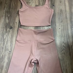 Biker short set
